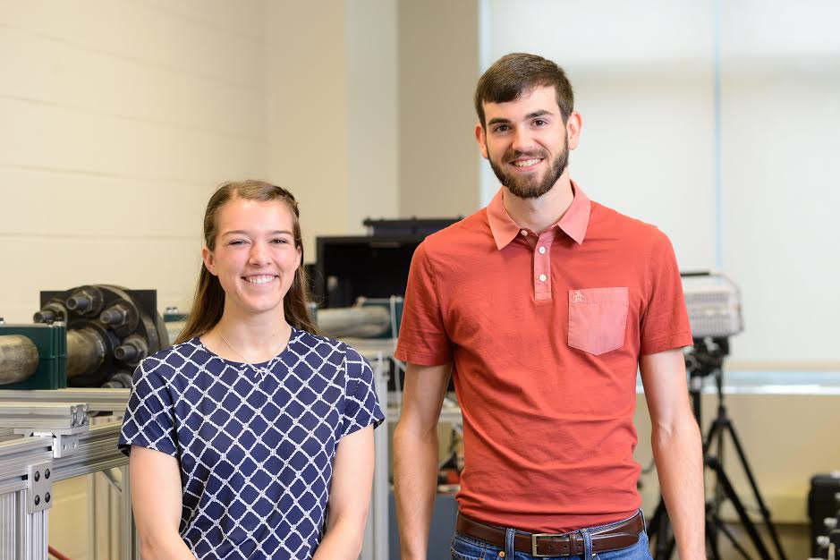 Ms. Samantha White and Mr. Tyler Goode, recipients of the NSF Graduate Research Fellowship