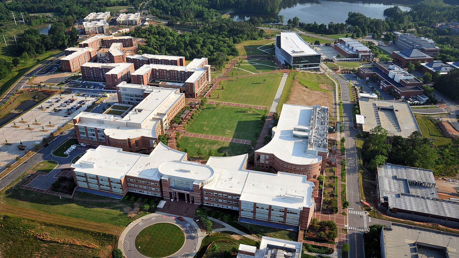 College of Engineering aerial view